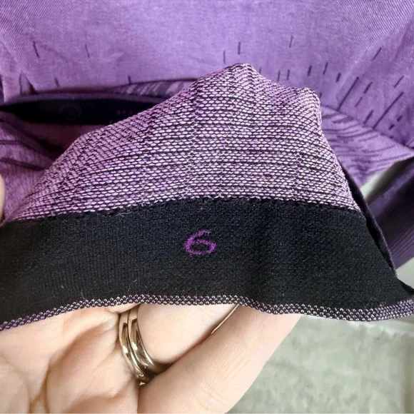 Lululemon Run Swiftly Heathered Regal Plum Top - Picture 10 of 10